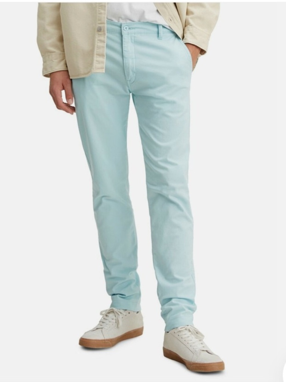 NWT-Levi's Light Mint Green Standard Taper XX Chino Label